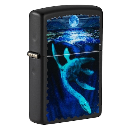 Zippo 2023 Zippo Lock Ness Design, Black Matte ZIP-49697